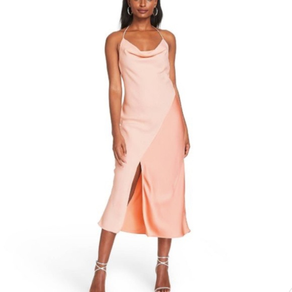 Cushnie x Target Halter Drape Front Slip Dress